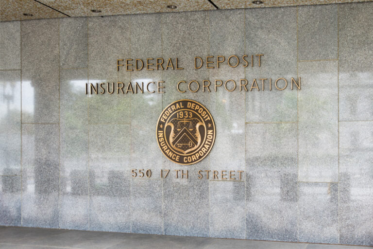 The impact of inflation and bank deregulation in the 1980s, which caused bank failures and led to the creation of the FDIC.